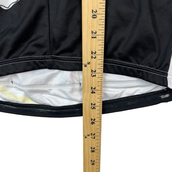 Dialto Cycling Jersey Mens Size L Yellow White Black - Picture 10 of 11